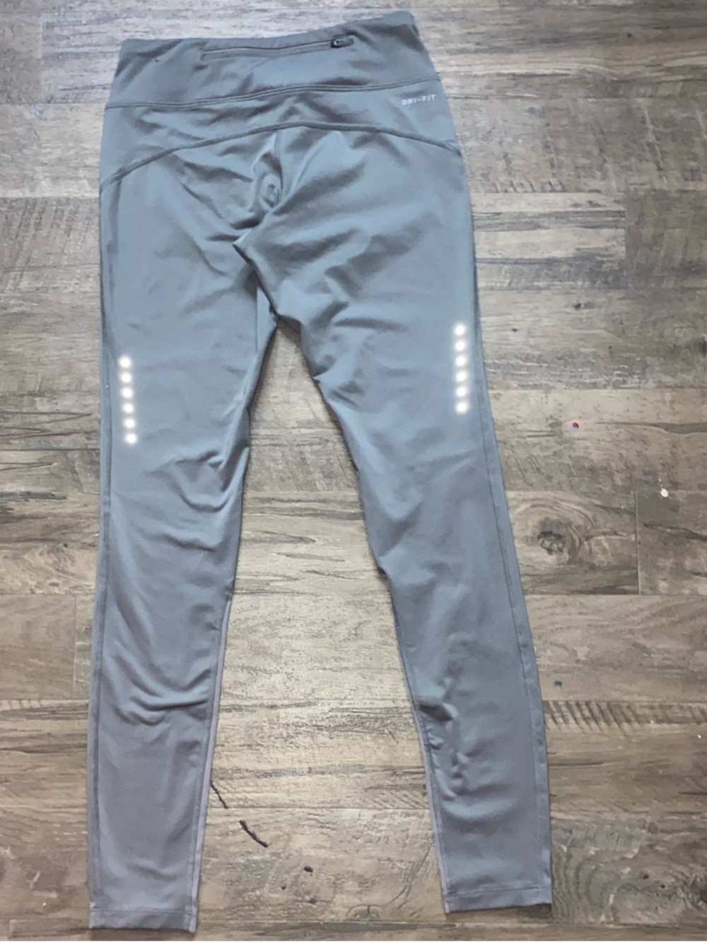 Nike Gray Dri-FIT Reflective Leggings